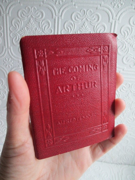 The COMING OF ARTHUR by Alfred Tennyson by BeansterGoods on Etsy