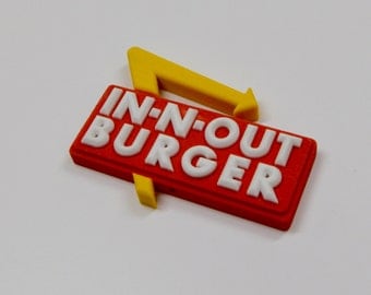 In-N-Out Burger Miniature Sign