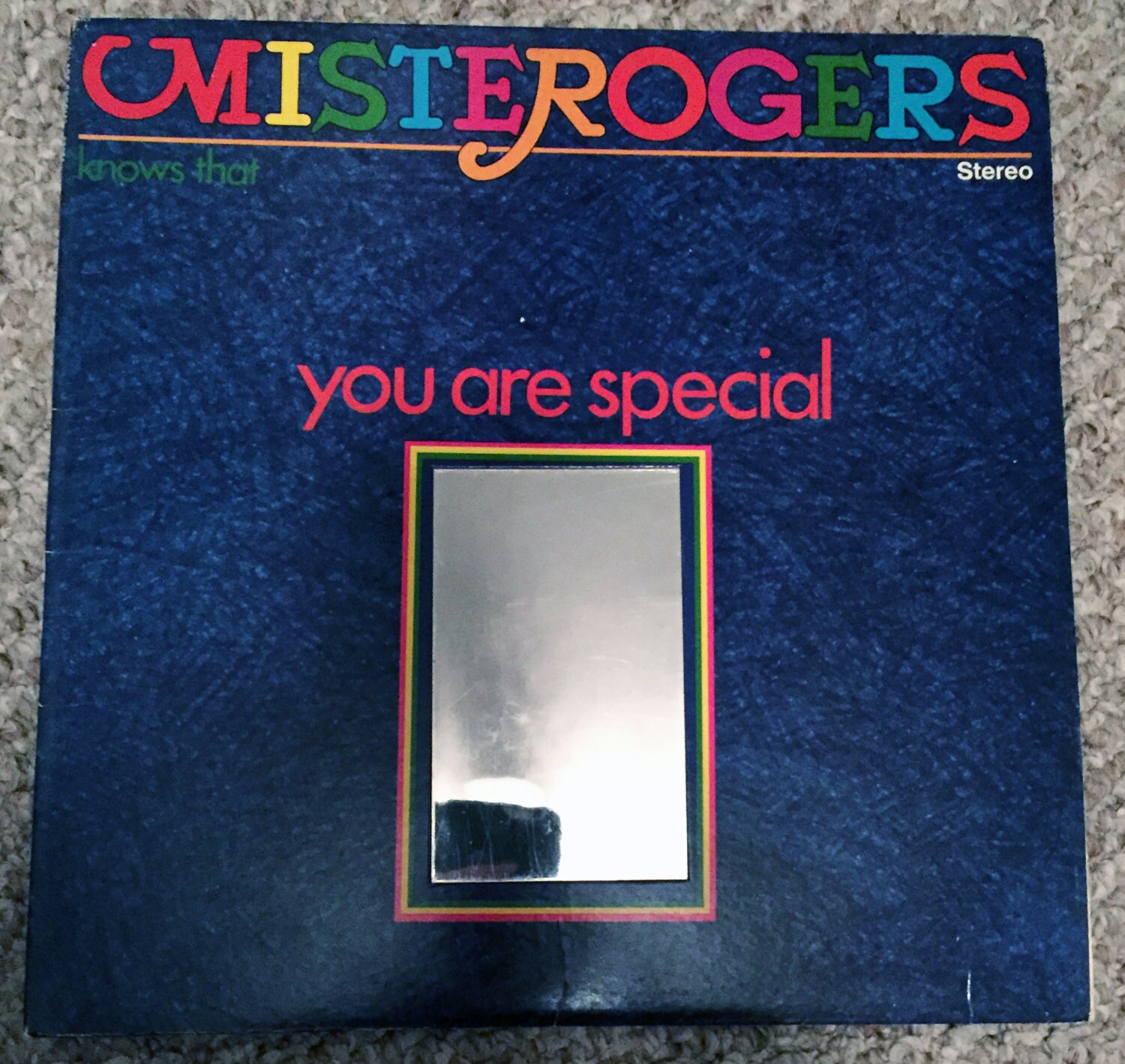 Vintage 1969 Mister Rogers Knows That You Are Special LP Fred
