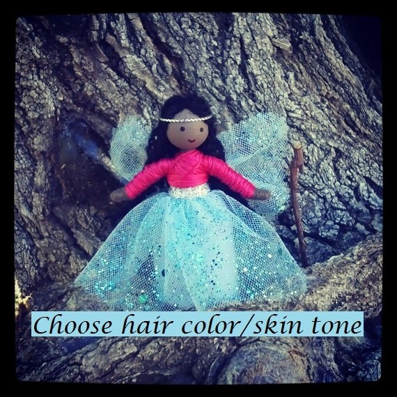 african american fairy figurine