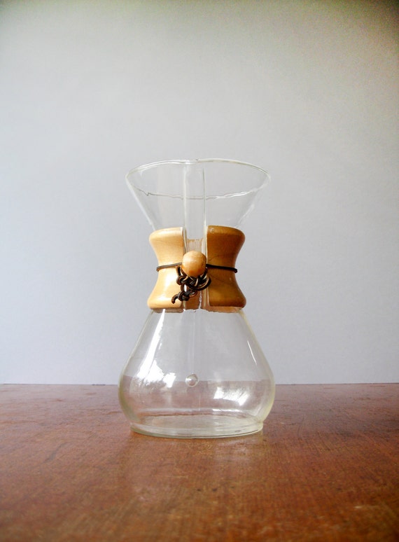 Vintage Chemex Coffee Maker / Carafe 40 Ounce / 8 Cup
