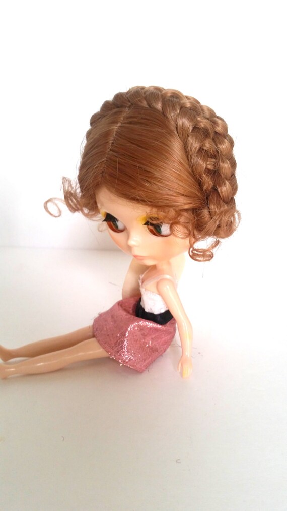 Global Dolls Doll Wig Blythe Doll Size 1112 by aWayofBlythe