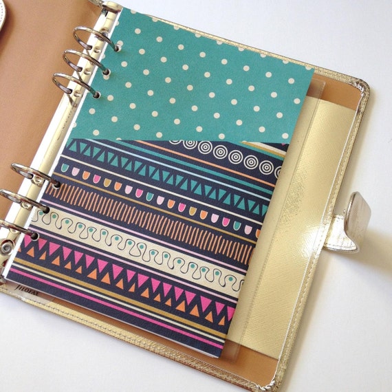 A5 or Personal Planner Pocket // Planner Folder // Planner