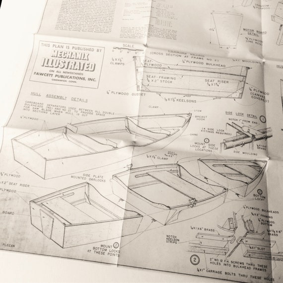 Vintage 1950s Plans for ThreePart Sectional by AlegriaCollection
