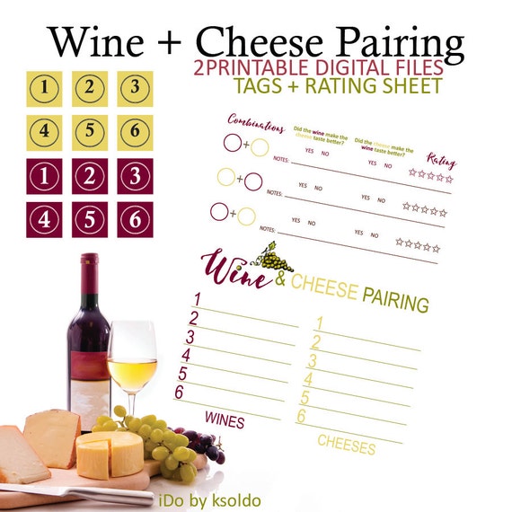 Wine and Cheese Pairing Wine and Cheese Party Wine Party