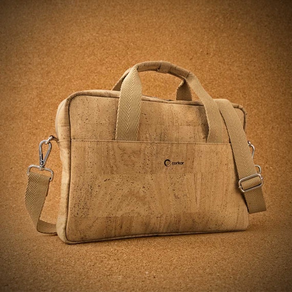 mens vegan briefcase