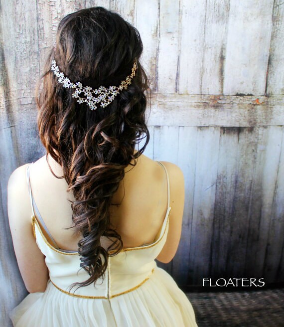 Bridal Hair Accessory, Wedding Headpiece, Hair Jewelry, Gold Headpiece, Brides, Gold Wedding