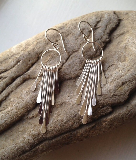 Sterling Silver Chandelier Earrings Boho Dangle Like This Item