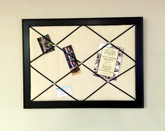Framed French Memo Board Classic Memory Board Photo Board Organizer