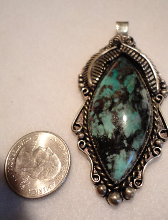 Nevada Turquoise Jewelry Stormy Mountain Sterling Silver