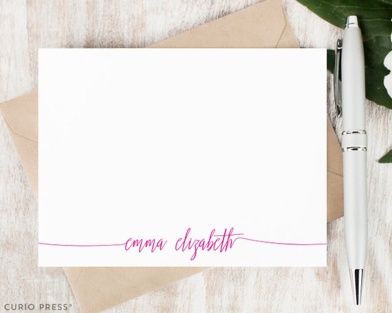 scripted note card set