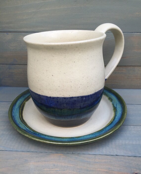 Coffee Mug Set Dessert Dishes 8 Piece