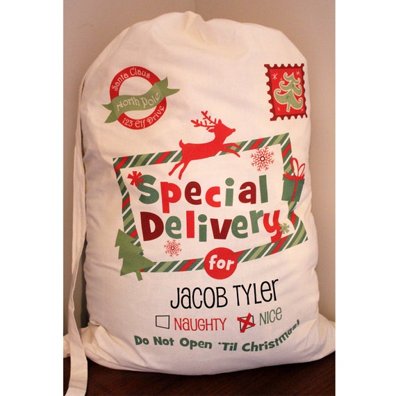 santa sack personalized santa sack christmas sacks by santa sack personalized santa sack christmas sacks by