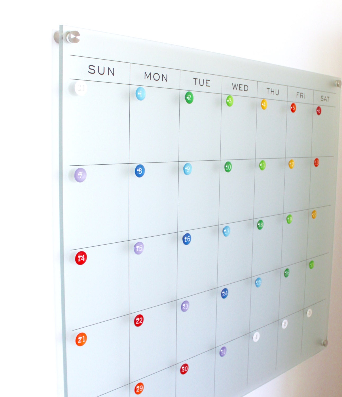 Floating Calendar LARGE size sold by GirlFridayHome