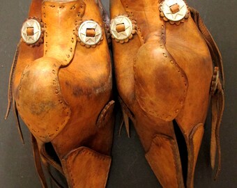 Leather Tapedero Stirrups