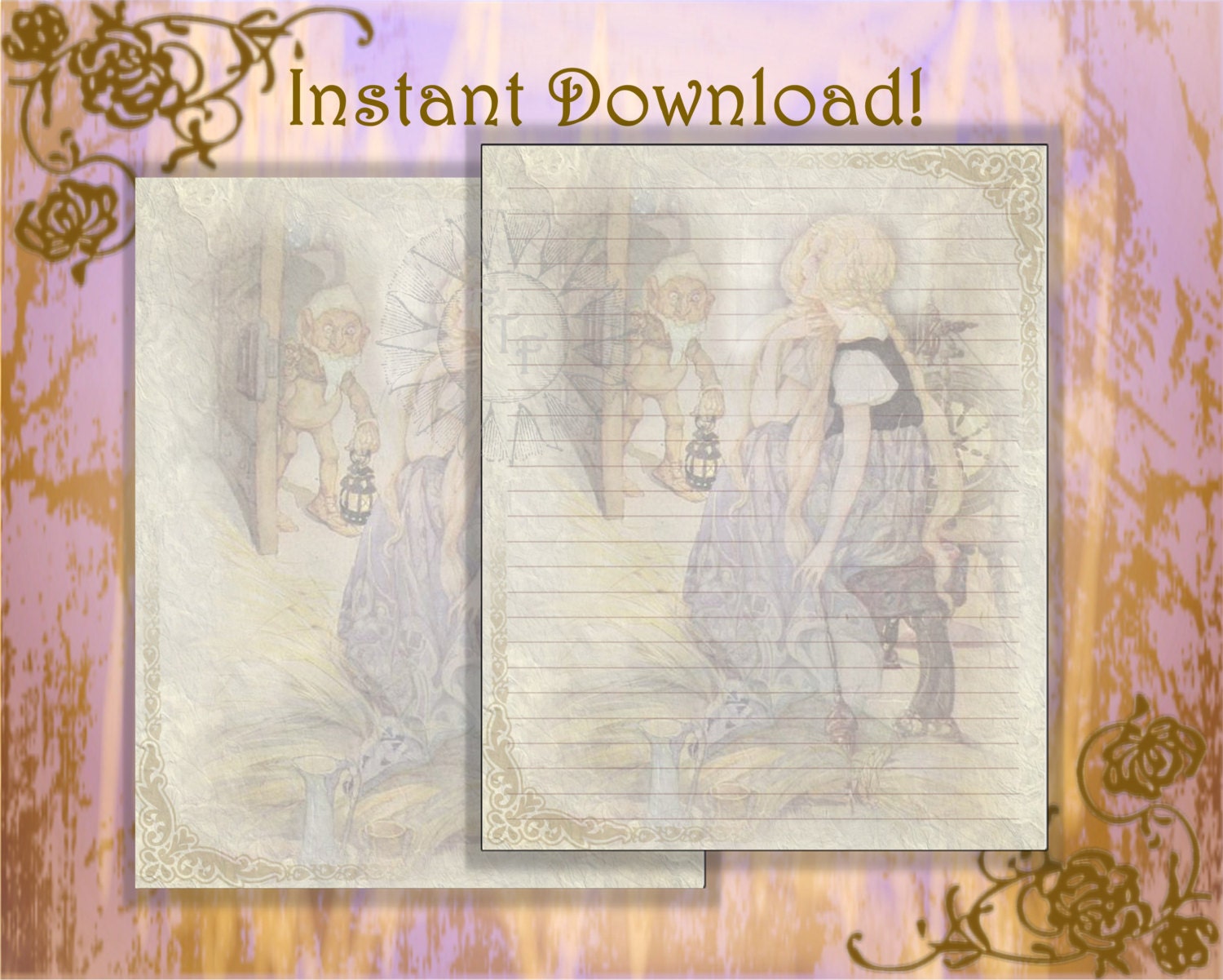 fairy tale writing paper Teaching resource: a set of 20 fairy tale themed page borders. fairy tale writing paper Teaching resource: a set of 20 fairy tale themed page borders.