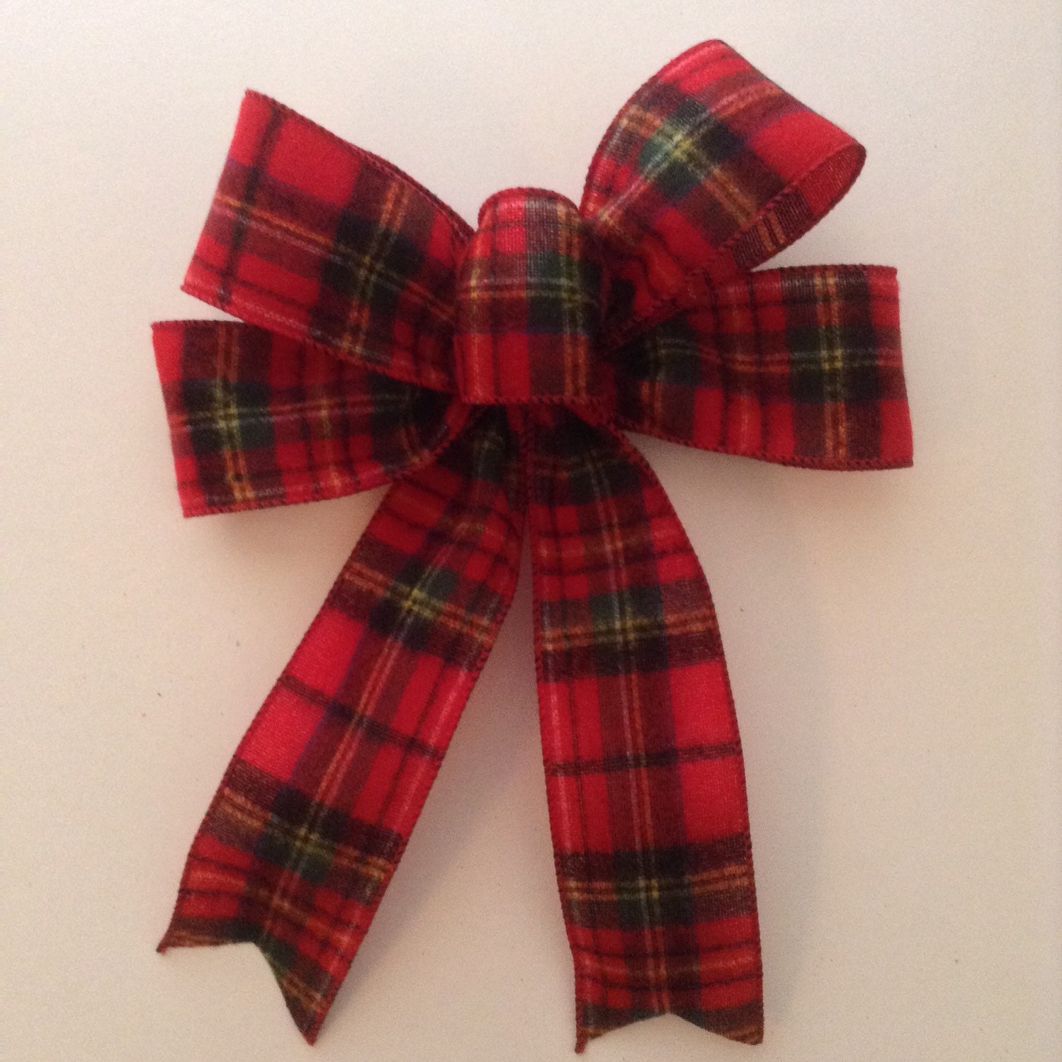 christmas plaid decorative bows set of 4 christmas tree christmas plaid decorative bows set of 4 christmas tree