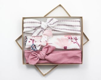 Baby Shower Gift / Baby Headband / Baby Girl Bow / Newborn Girl Gift / Newborn Photo Prop / Newborn Headbands