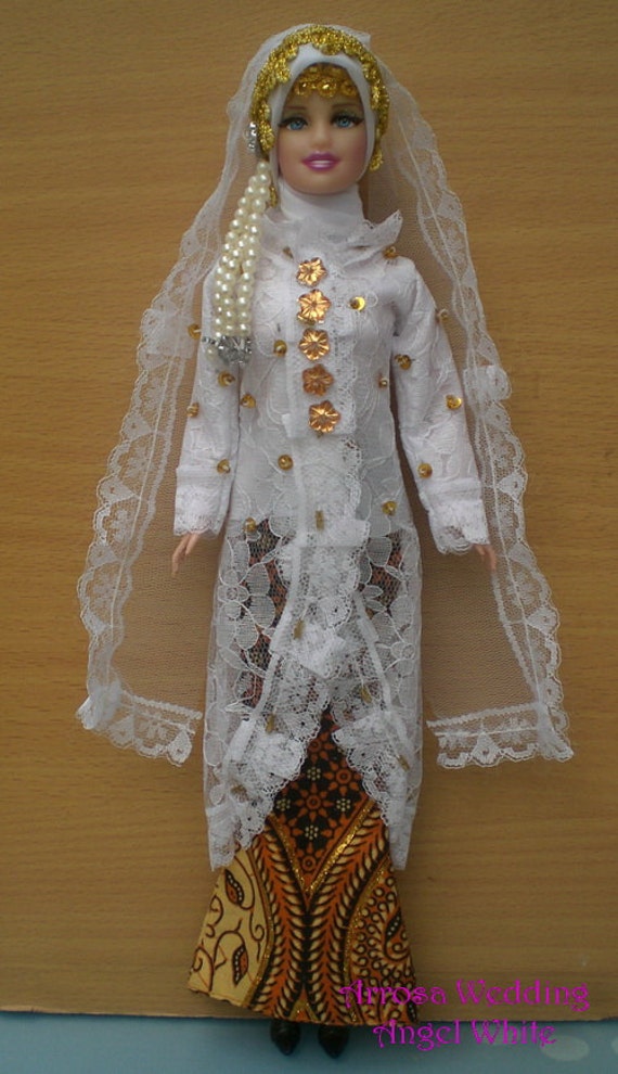 muslim barbie clothes wedding doll clothes Muslim doll