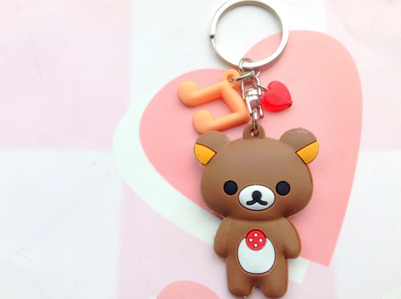 Kawaii Bear Keychain Anime Lovers Cute Animal Keychain