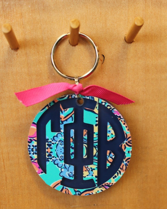 Sorority Keychain featuring Lilly Bait N Switch