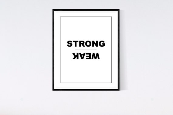 strong-weak-opposite-words-digital-artdigital-by-tanyagdesign