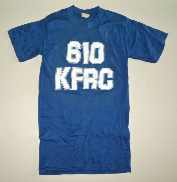 KFRC T-Shirt San Francisco Radio Station 610 AM