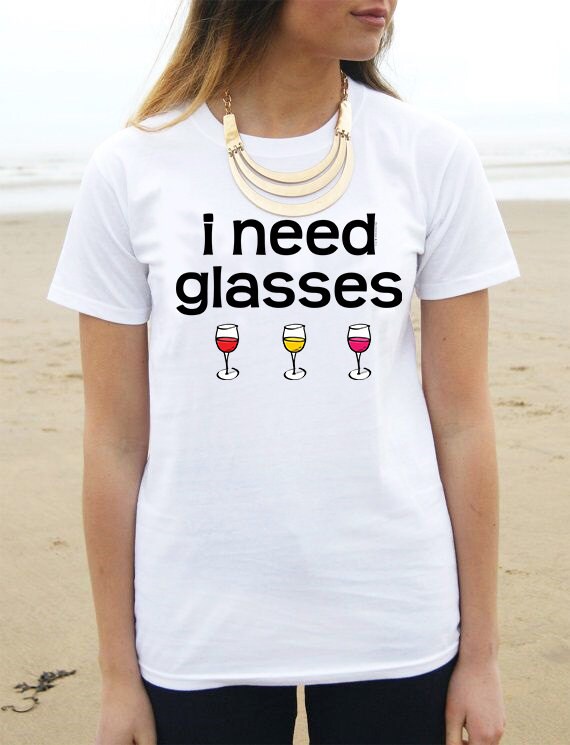 Items similar to I Need Glasses Tshirt (15212) on Etsy