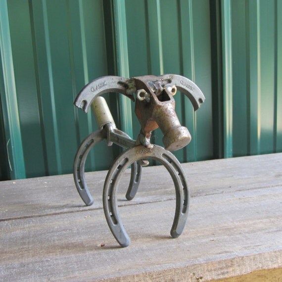 Horseshoe Dog by AdamsCraftyCreations on Etsy