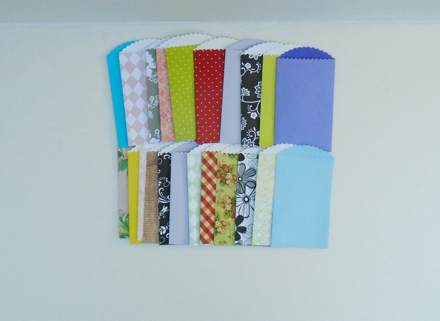 Paper Pocket Pack Handmade Pockets Paper Accessories