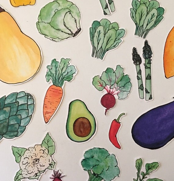 Vegetable Stickers