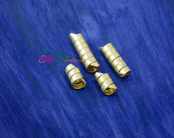 Gold dread beads/Dreadlock beads/beard beads