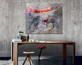 Modern Art Abstract Painting, Original Painting Canvas Art, Abstract Painting Canvas Art, Living Room Art, Large Abstract Paintin