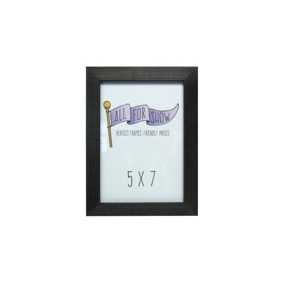 5x7 Frame Thin Black Frame 5x7 Picture Frame Photo Frame