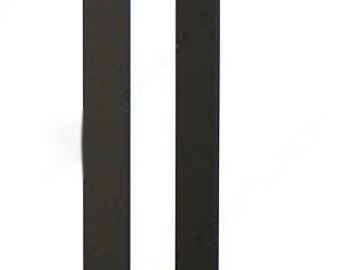 Barn door handle,industrial style barn door handle with knob,matte black barn door handle,back to back door handle