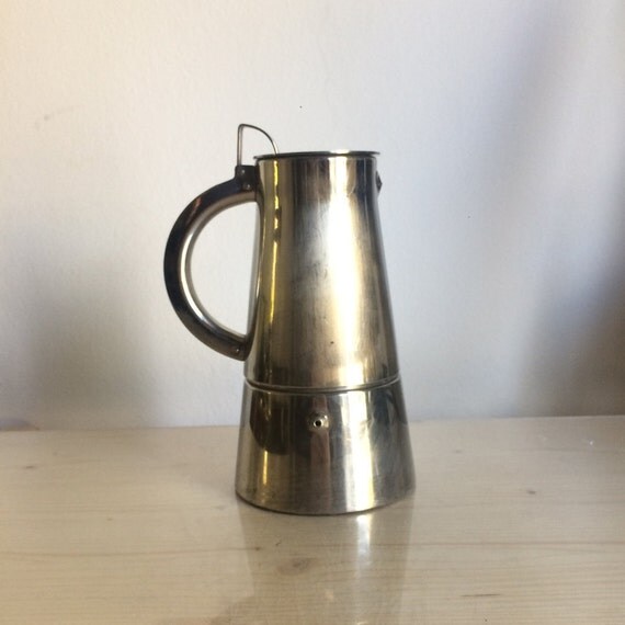 Items similar to Alpu Puppieni stovetop espresso coffee maker stove top pot moka express ...