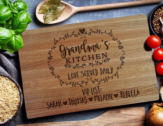 GRANDMA KITCHEN Custom Cutting Board Personalized Cutting   Il 570xN.1011590453 Ggqr 