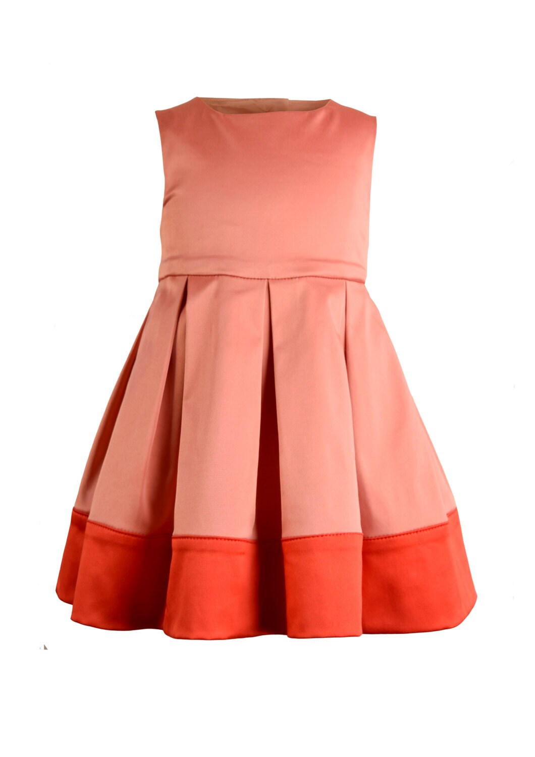 mommy and me coral dresses