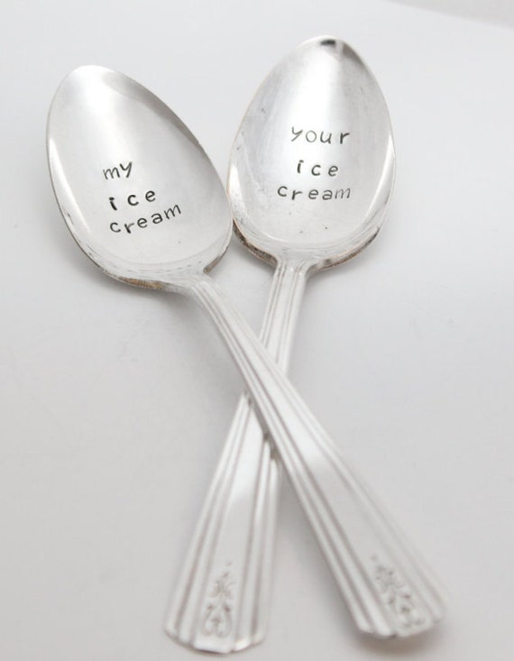 My Ice Cream Your Ice Cream Ice Cream Spoon Gift Set