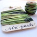 Mossy Forest Green Seamed String, SIX yards soft, stretchy ribbon for gift wrapping, shop packaging, paper crafting