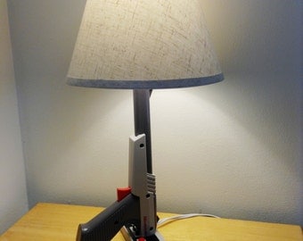 NES Nintendo Zapper Desk Lamp Light Gun - Nintendo Zapper Gray