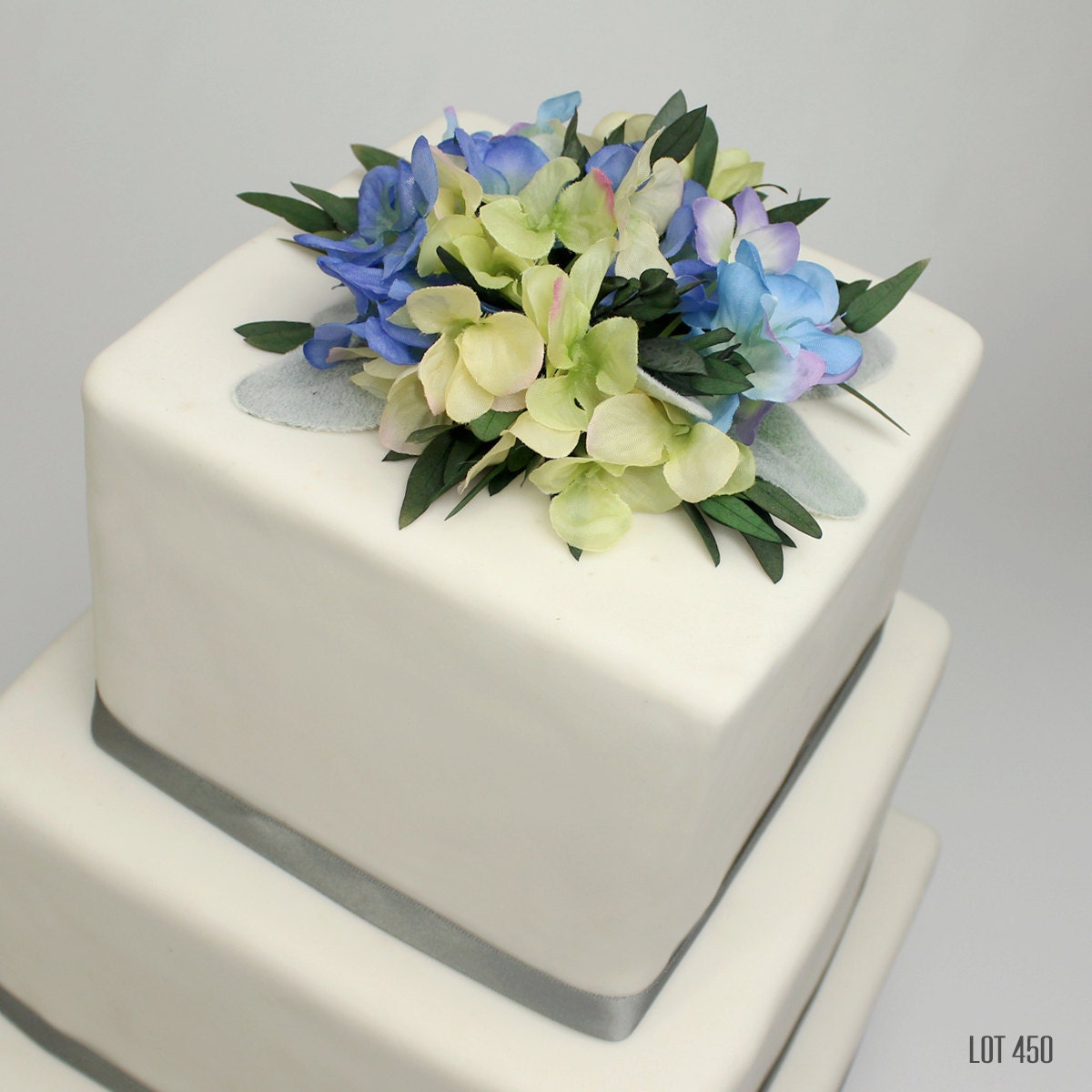 Wedding Cake Topper Floral Cake Decoration Artificial