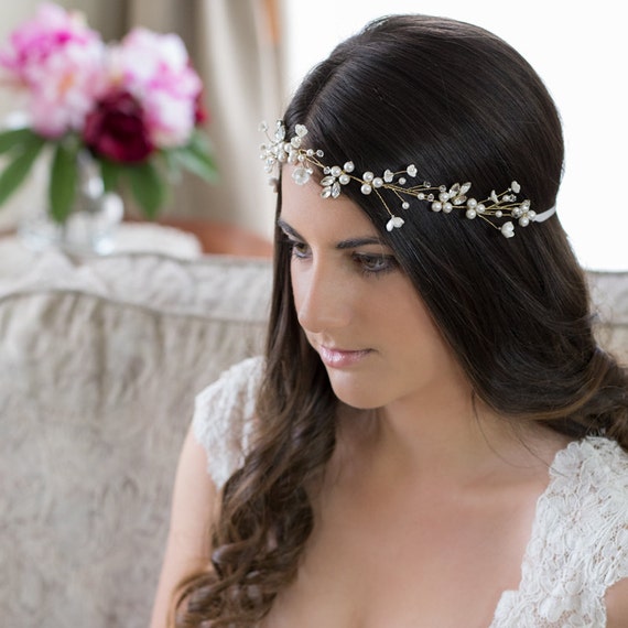 Bridal Headpiece Olivia Bridal Hair Vine Wedding