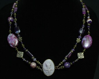 Amethyst Extasia Cameo