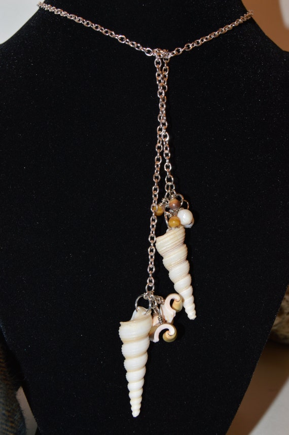Genuine Sea Shell Necklace Seashell Necklace Handmade