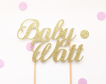 Custom baby shower cake topper