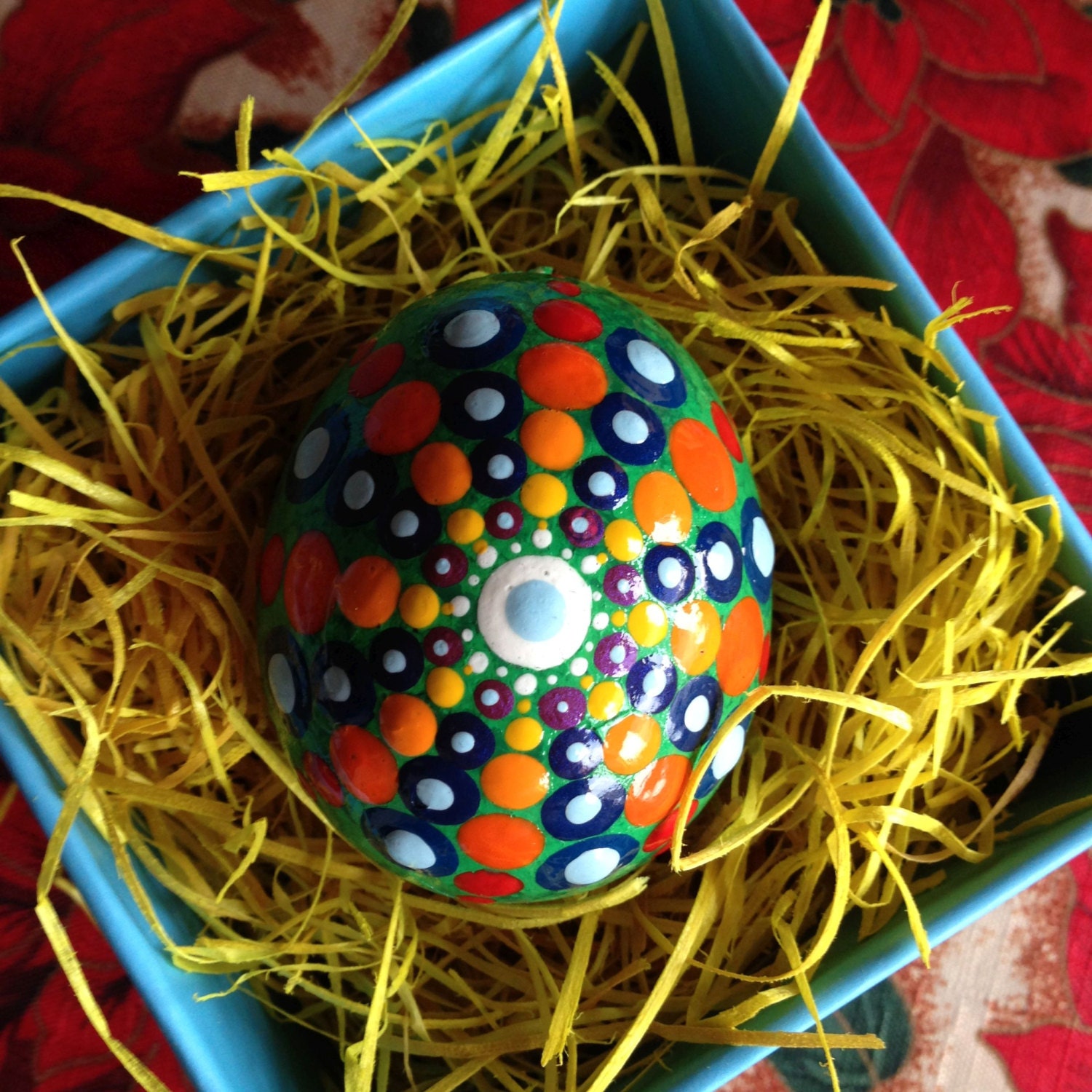 Download Mandala Easter Egg orange Collection 6 Easter by ...