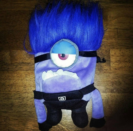 evil minion plush toy