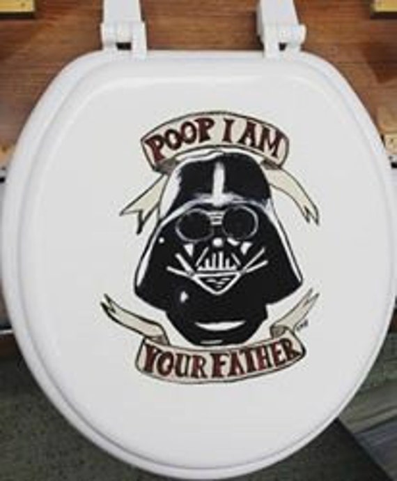 TOILET SEAT Wood Burning/Acrylic Paint