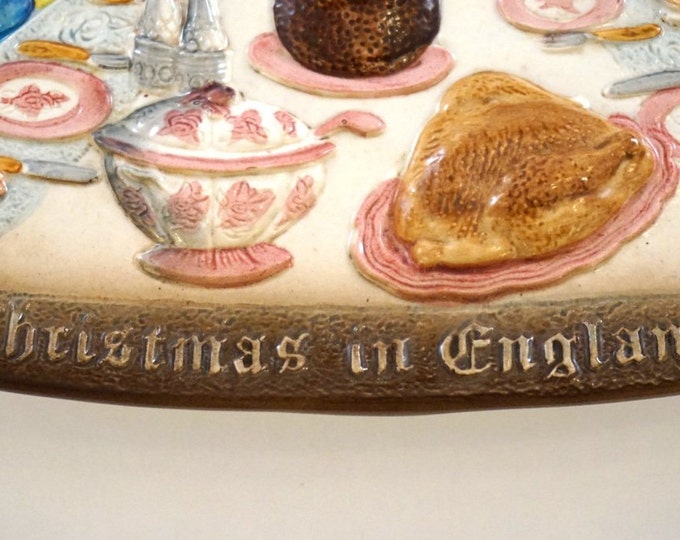 Christmas in England Plate